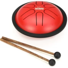 TONGUE DRUM NINO 6" RED\WHITE 