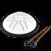 TONGUE DRUM NINO 6" RED\WHITE 