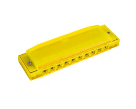 MUZICUTA HOHNER TRANSLUCENT HARP GALBENA DO MAJOR