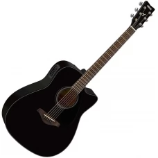 CHITARA ELECTRO-ACUSTICA YAMAHA FGX 800 C NEGRU / BLACK