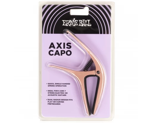 CAPODASTRU ERNIE BALL AXIS ROSE GOLD SATIN 9605
