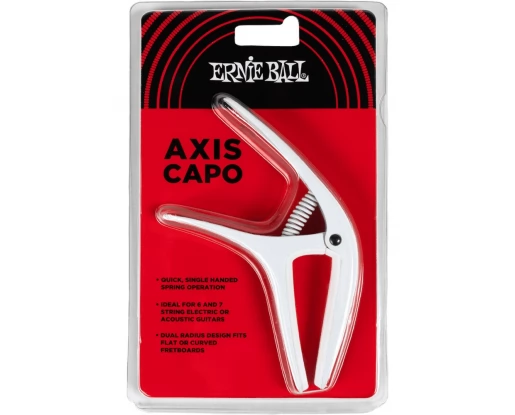 CAPODASTRU ERNIE BALL AXIS WHITE 9616