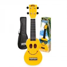 UKULELE SOPRAN MAHALO SMILEY YELLOW