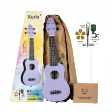 UKULELE SOPRAN SET KEIKI K2-LAF