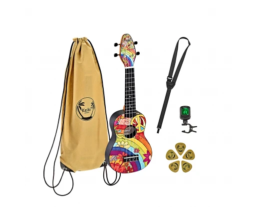 UKULELE SOPRAN SET KEIKI K2-68