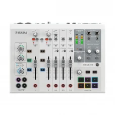 MIXER / INTERFATA AUDIO LIVE STREAMING YAMAHA AG08 WHITE AND BLACK