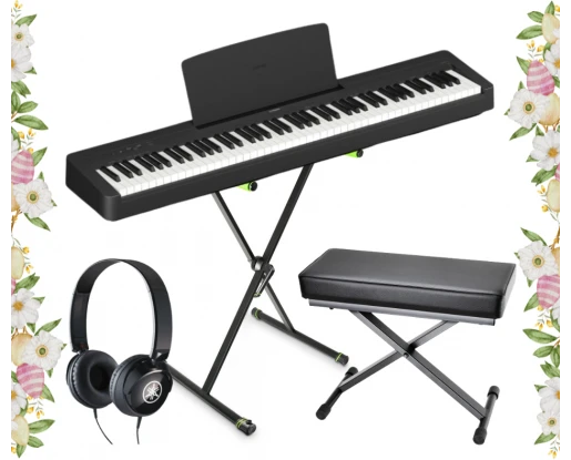VALUE PACK PIAN DIGITAL YAMAHA P145 BT