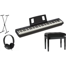 SET PIAN DIGITAL ROLAND FP-10 BLACK 