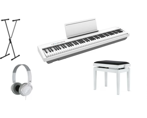 SET PIAN DIGITAL ROLAND FP-30X WHITE / BLACK