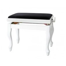 Scaun pian baroc - Gewa 130340, alb lucios Scaun pian baroc - Gewa 130340, alb lucios