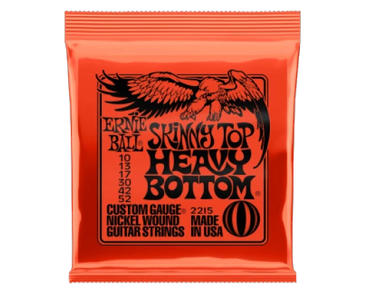 CORZI CHITARA ELECTRICA ERNIE BALL SKINNY TOP HEAVY BOTTOM 2215