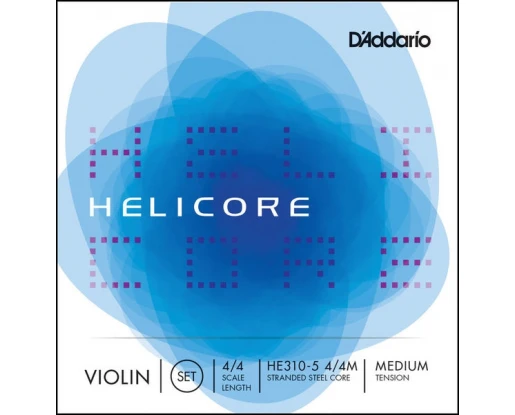 Coarda vioara D'addario - Helicore, 5 corzi