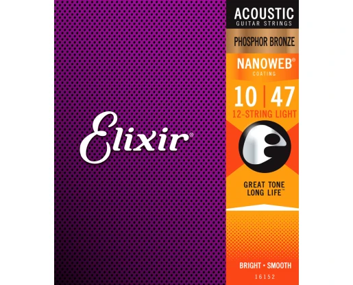 CORZI CHITARA ACUSTICA ELIXIR 16152 NANOWEB - 12 CORZI