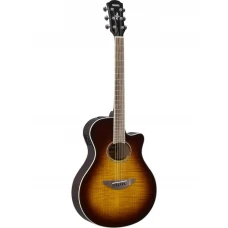 YAMAHA CHITARA APX 600 FLAME MAPLE TOBACCO BROWN SUNBURST