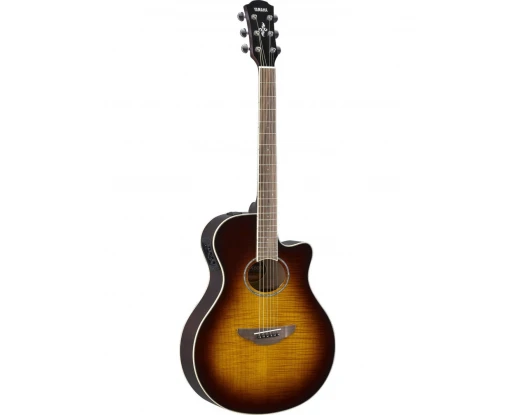 YAMAHA CHITARA APX 600 FLAME MAPLE TOBACCO BROWN SUNBURST