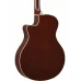 YAMAHA CHITARA APX 600 FLAME MAPLE TOBACCO BROWN SUNBURST