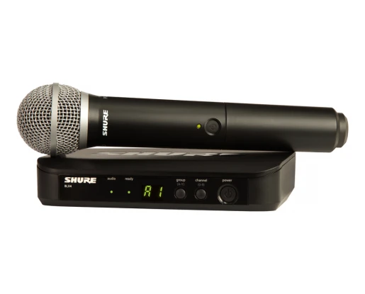 SHURE MICROFON WIRELESS BLX24/PG58