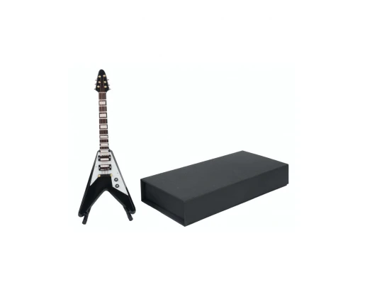 MINIATURA CHITARA ELECTRICA EXPLORER CU SUPORT
