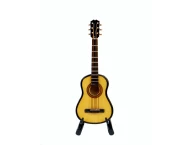 MINIATURA CHITARA CLASICA CU SUPORT MINIATURA CHITARA CLASICA CU SUPORT