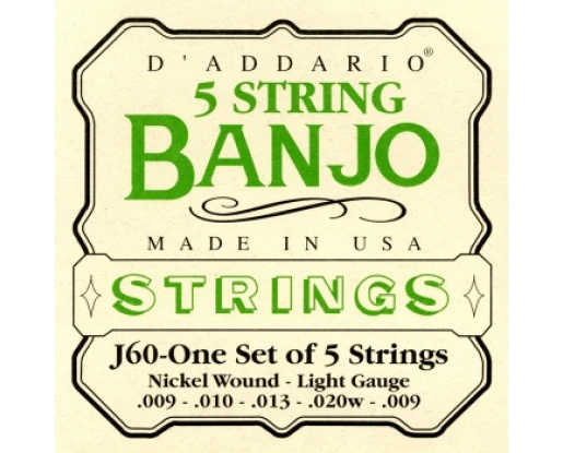 D'ADDARIO CORZI BANJO J60