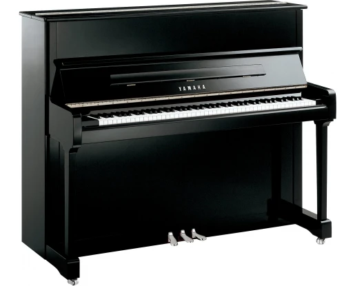 PIANINA ACUSTICA YAMAHA P121M - POLISHED EBONY SILVER EDITION