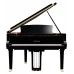 PIAN ACUSTIC YAMAHA GB1-K PIAN CU COADA SCURTA - POLISHED EBONY