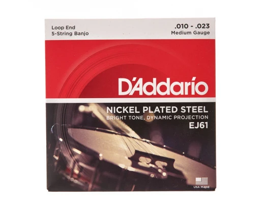 D'ADDARIO CORZI BANJO NICKEL J61