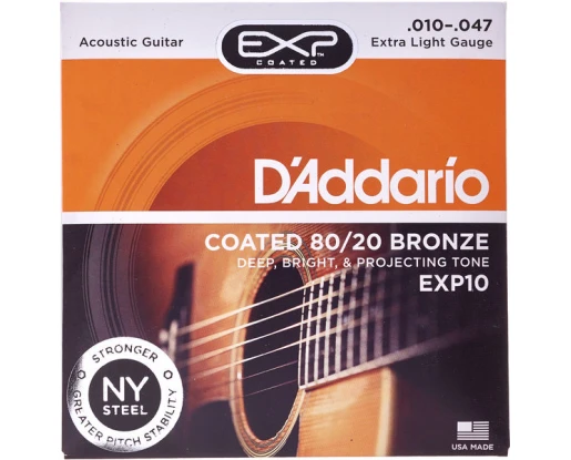 CORZI CHITARA ACUSTICA D'ADDARIO EXP10